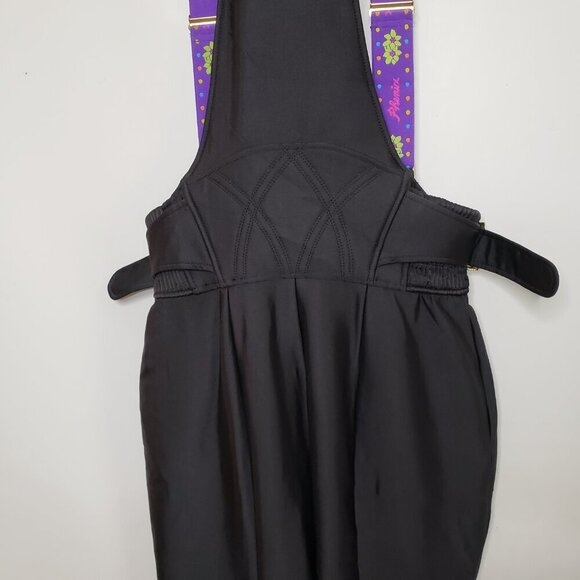 Phenix Women's Ski Snow Board Overall Pants Black Purple Size 12 Retro Vintage - Picture 9 of 16